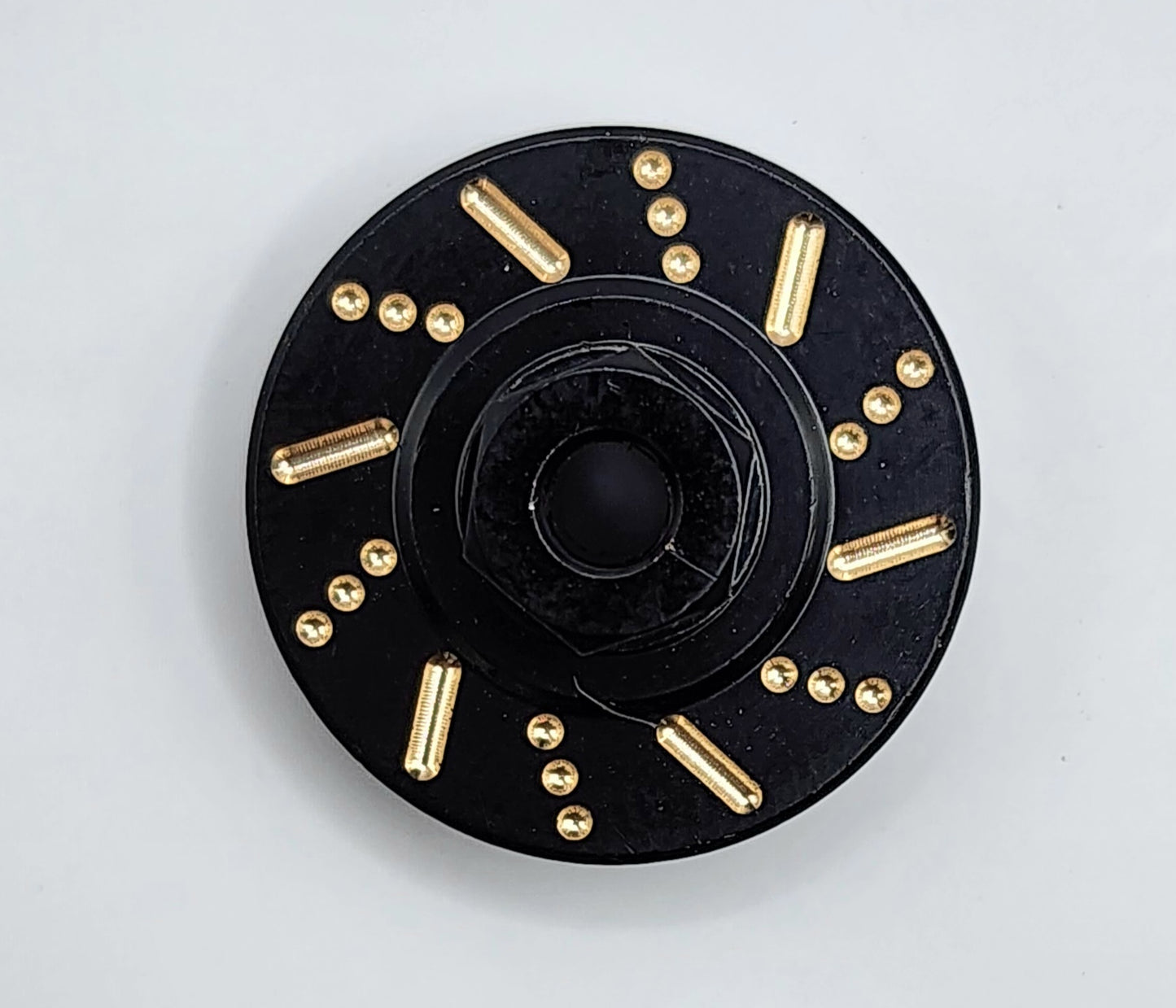 PBRC +8MM BRASS EXTENDED WHEEL HUBS